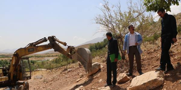 بازدید فرماندار شهرستان شازند از نقاط حادثه خیز در شهر شازند