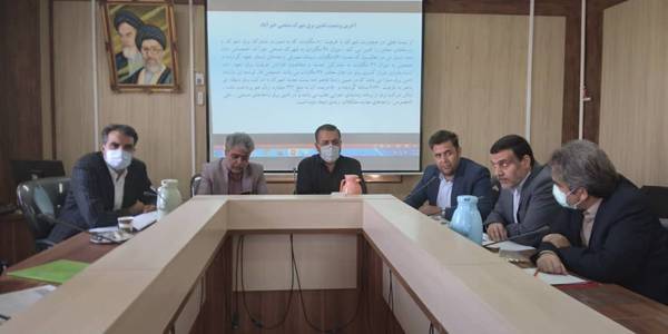 جلسه پیگیری و هماهنگی تامین زیر ساخت های فاز توسعه شهرک صنعتی خیرآباد