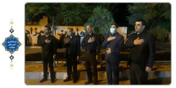 حضور در هیات های عزادای روستایی