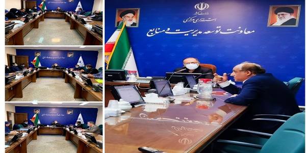 اولین جلسه  مربوط به بررسي مراحل اجراي  4 طرح پژوهشي استانداري