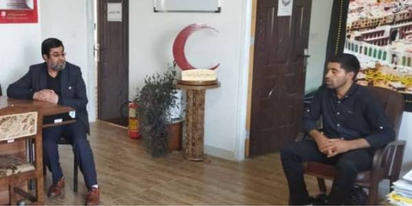 بازدید فرماندار خنداب از برخی ادارات شهرستان