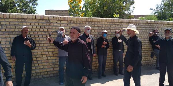 حضور فرماندار در مراسم عزاداری تعدادی از روستاهای بخش کمره
