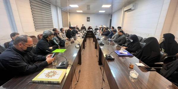 جلسه مشترک  ستاد امر به معروف و نهی از منکر و شورای فرهنگ عمومی شهرستان ساوه