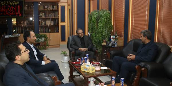 دیدار مدیر عامل شرکت توزیع نیروی برق استان مرکزی با مهدی الیاسی معاون استاندار و فرماندار ویژه شهرستان ساوه