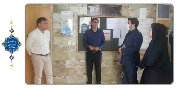 بازدید سرزده از اداره فرهنگ و ارشاد اسلامی