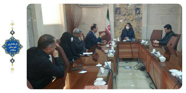 دیدار مدیرکل غله و خدمات بازرگانی استان با سرپرست فرمانداری شهرستان محلات