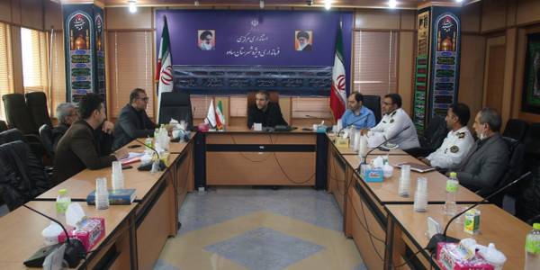 جلسه  شورای ترافیک شهرستان ساوه