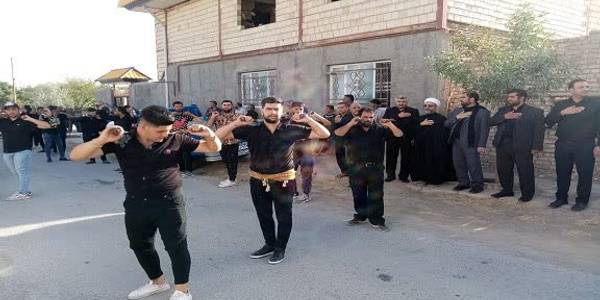 حضور فرماندار شهرستان و  امام جمعه فراهان در مراسم باشکوه و بزرگ سومین روز شهادت سیدالشهدا(ع) در روستای امیر آباد