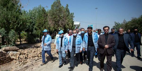 بازدید رئیس سازمان مدیریت بحران کشور از آخرین وضعیت روستای آهنگران پس از سیلاب اخیر