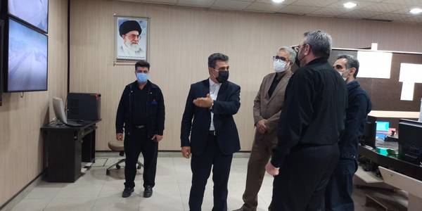 بررسی میدانی فرماندار شهرستان شازنداز شرکت پخش فرآورده های نفتی شهرستان شازند