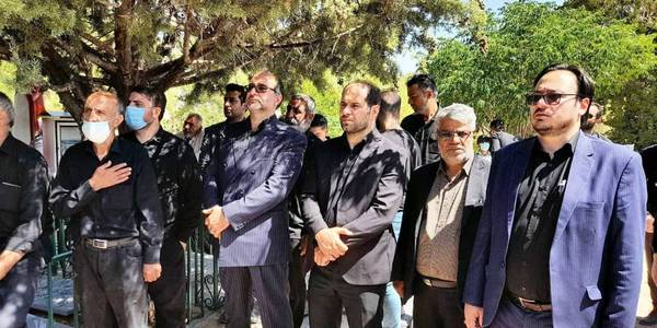 تشیع پیکر مطهر شهدای مدافع امنیت شهیدان سروان مظفر مرشدی مرام و استوار یکم محمد احمدی مورخ 21-05-1401