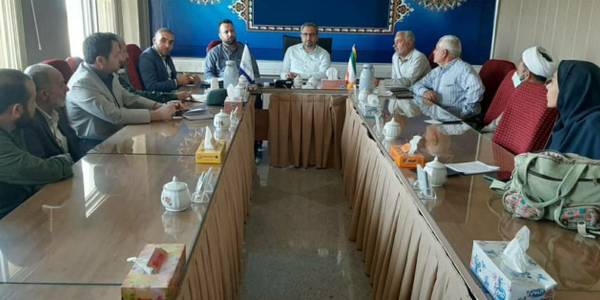 جلسه هماهنگی برگزاری یادواره شهدای روستای وفس(افلاکیان)