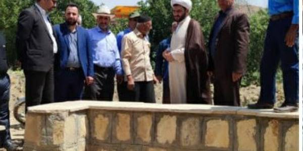 بازدید فرماندار، امام جمعه و بخشدار مرکزی از روستای میدانک