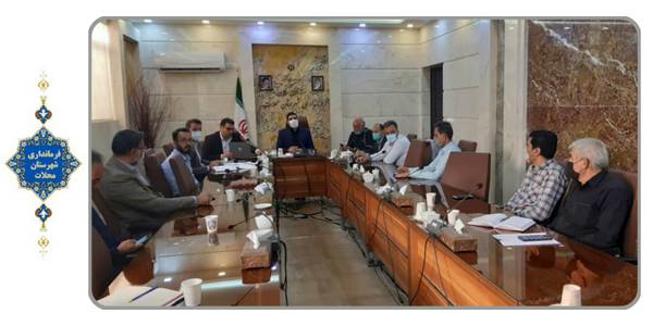 کارگروه آرد و نان شهرستان محلات همزمان با استان برگزار شد.