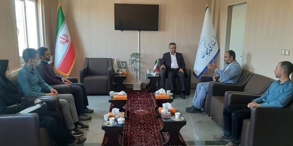 دیدار رئیس و پرسنل اداره بهزیستی شهرستان با فرماندار کمیجان