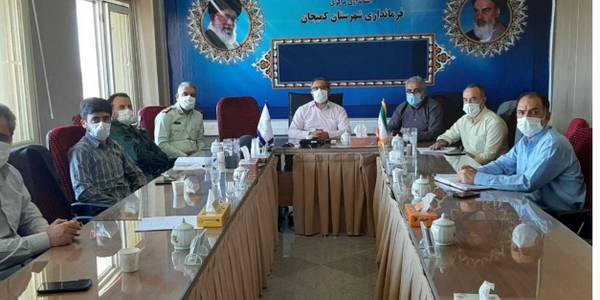 برگزاری جلسه ستاد مدیریت بیماری کرونا استان ....
