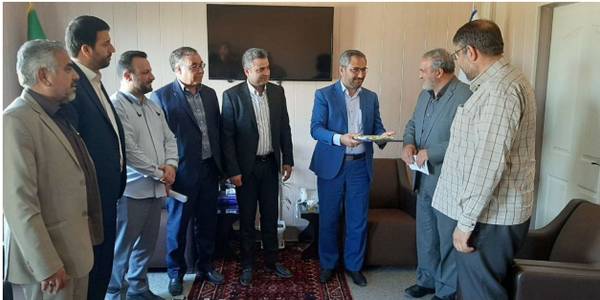 معارفه سرپرست اداره بنیاد مسکن انقلاب اسلامی شهرستان کمیجان