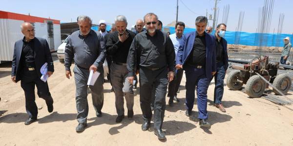 بازدید از طرح اقدام ملی مسکن خمین