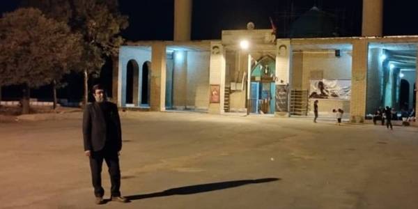 بازدید شبانه فرماندار از امامزاده شاهزاده ابوالحسن (ع)