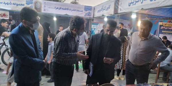 بازدید از نمایشگاه توانمندی و دستاوردهای سازمان های مردم نهاد