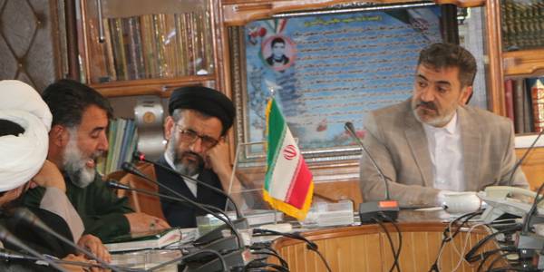 برگزاری جلسه ساماندهی مساجد در شهرستان شازند