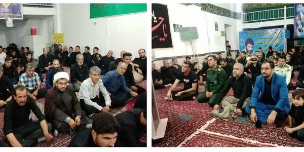 برگزاری اولین یادواره شهدای روستای حسین آباد