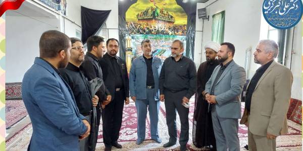 بازدید مخلص الائمه استاندار مرکزی و دکتر کریمی نماینده مردم شریف  اراک ، کمیجان و خنداب  در مجلس شورای اسلامی از روستای راستگردان