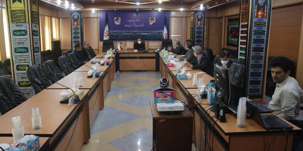 جلسه کارگروه آرد و نان به صورت وبینار با استان