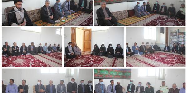 نشست فرماندار و اعضای شورای اداری با امام جمعه خمین برگزار شد