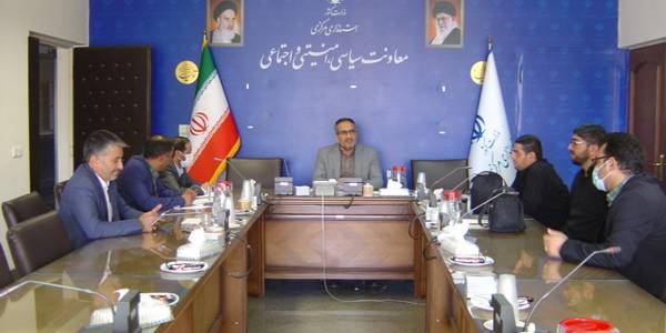 جلسه راهیان نور، در خصوص اجرای پروژه دیوار کشی و محوطه سازی اردوگاه شهید رحیم آنجفی خرمشهر در مورخ 1401-6-3