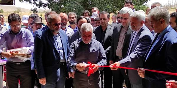 بهره برداری از پروژه آبیاری تحت فشار در روستای ورچه شهرستان خمین آغاز شد