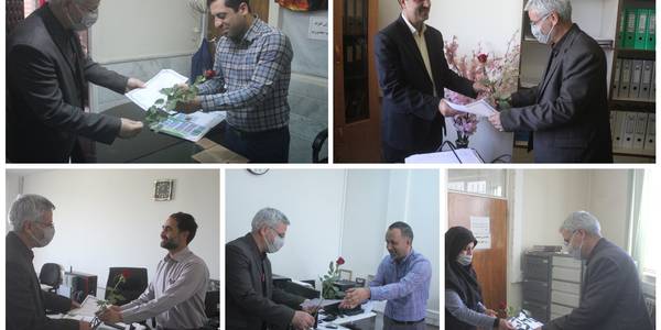 فرماندار با کارکنان فرمانداری و بخشداریهای تابعه دیدار کرد