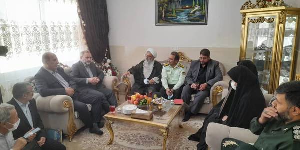 دیدار با خانواده شهید ابوالفضل شاه حسینی