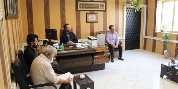 دیدار تعدادی از اهالی روستاهای استان، اعضای شوراهای اسلامی و دهیاران با مدیر کل دفتر امور روستایی و شوراها