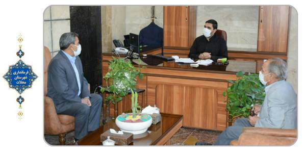 دیدار مسئولین انجمن معتادان گمنام با سرپرست فرمانداری.