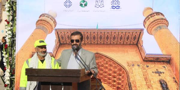 مراسم بدرقه خادمان حسینی