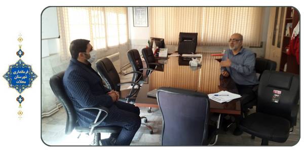 بررسی میدانی هلال احمر شهرستان محلات