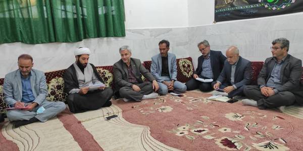 جلسه بررسی مسائل و مشکلات محله شهرک نخ طلای خمین برگزار شد