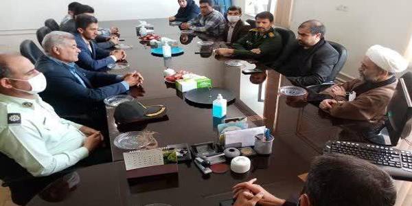 تقدیر و قدردانی مشترک  فرماندار شهرستان و  امام جمعه فراهان از خدمات و زحمات مسئولان بهداشتی شهرستان