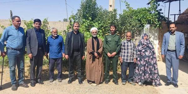 دیدار با خانواده شهیدان والامقام ابراهیم آقازیارتی و حسن کودزری