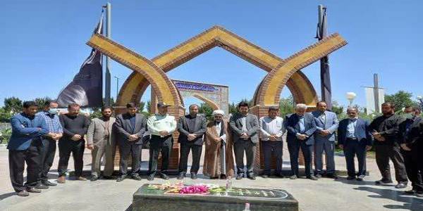 🔴تجید میثاق با آرمان های شهدا توسط مسئولان فراهان