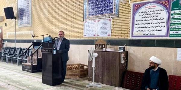 حضور در نماز جماعت مسجد آسیابک.