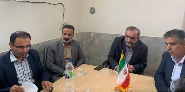 نشست با نمایندگان دهیاران بخش خرقان در بخشداری خرقان