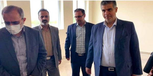بازدید از ساختمان نوساز بخشداری خرقان