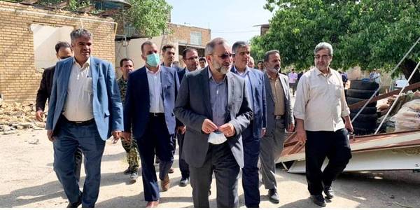 بازدید از درمانگاه شهر رازقان بخش خرقان