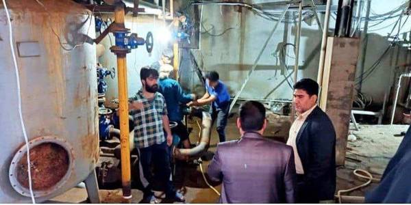 به حسب بازدید و دستور جناب آقای دکتر مخلص الائمه استاندار محترم