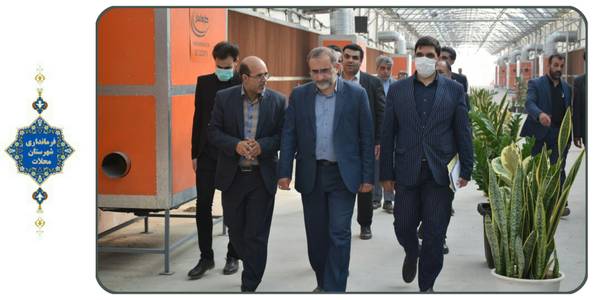 افتتاح مجتمع گلخانه ای زرنشاء