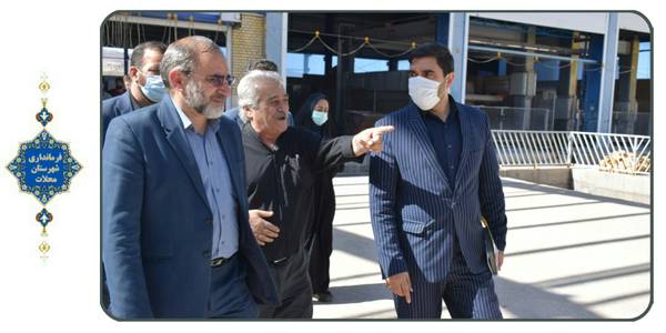 بررسی میدانی کارخانه سنگستان شهرستان محلات