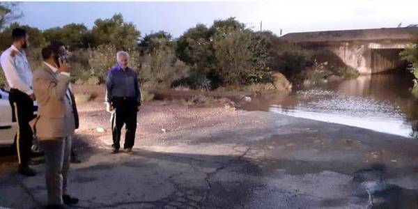 بازدید از وقوع حوادث و بحران در پی بارندگی روز پنجشنبه مورخ 1401-05-06