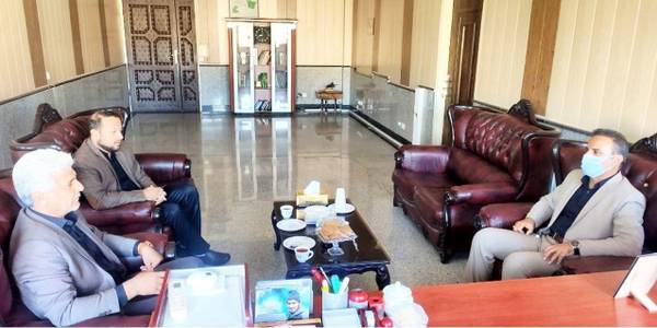 دیدار با جناب آقای عرفانی نسب مدیر کل  محترم آب و فاضلاب شهری و روستایی استان مرکزی